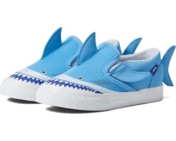 Vans Kids Slip-On V Shark (Infant/Toddler)