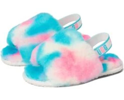 UGG Kids Fluff Yeah Pride (Toddler/Little Kid)