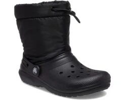 Crocs Kids Classic Lined Neo Puff Boot (Little Kid/Big Kid)