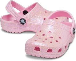 Crocs Kids Classic Glitter Clog (Toddler)