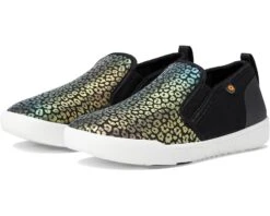 Bogs Kids Kicker II Slip-On - Rainbow Leopard (Toddler/Little Kid)