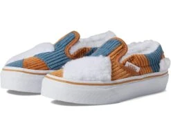 Vans Kids Classic Slip-On Patchwork (Little Kid)