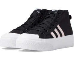 Adidas Originals Kids Nizza Platform Mid (Big Kid)