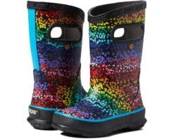 Bogs Kids Rain Boots Rainbow Dots (Toddler/Little Kid/Big Kid)