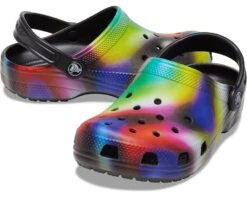 Crocs Kids Classic Tie-Dye Graphic Clog (Little Kid/Big Kid)