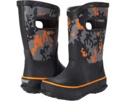 Bogs Kids Rain Boots Neo Camo (Toddler/Little Kid/Big Kid)