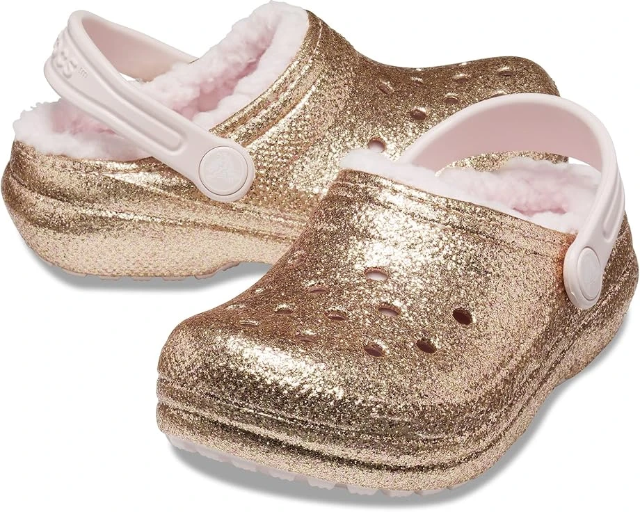Crocs Kids Classic Lined Glitter Clog (Toddler) Crocs Kids Classic Lined Glitter Clog (Toddler) -Kids Footwear 81OLdCiBciL. AC SR920736