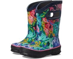 Bogs Kids Rain Boot Rose Garden (Toddler/Little Kid/Big Kid)