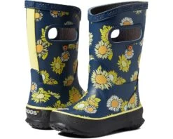 Bogs Kids Rain Boots Sunflowers (Toddler/Little Kid/Big Kid)